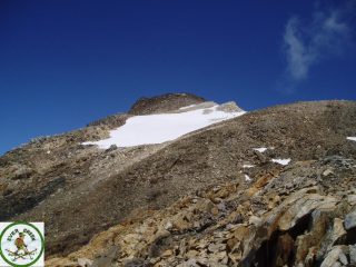 la vetta dell'hohsandhorn dal passo mittleberg