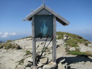 In vetta del Pizzo di Moscio