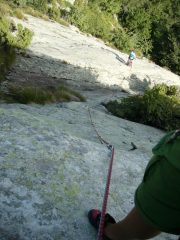 Dalla sosta del terzo tiro 