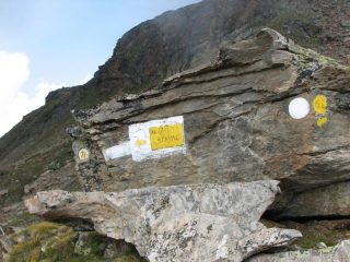 Il masso a quota 2960