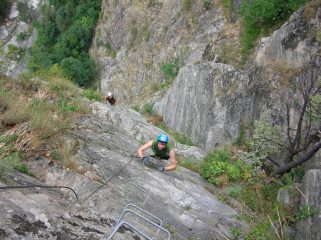 l'ultima parte verticale