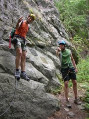 i 2 alla notizia delle difficoltà della ferrata