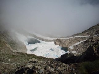 laghetto fantasma sotto la cima