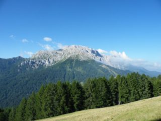 il passo visto da sopra la strada