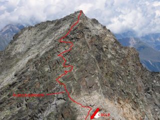 vista dalla punta loydon