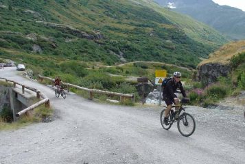 Arrivo al ponte di L'Ecot