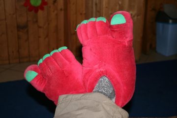 Piedi gonfi al rifugio!!!