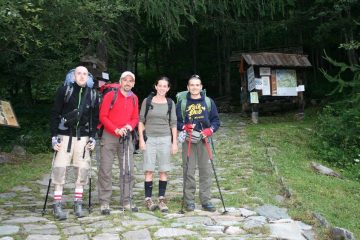 9 agosto. Partenza dalla Valsesia
