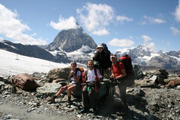 Zermatt, il cervino salendo al Teodulo