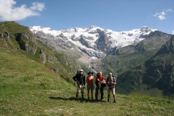 Scendendo in Valle del Lys