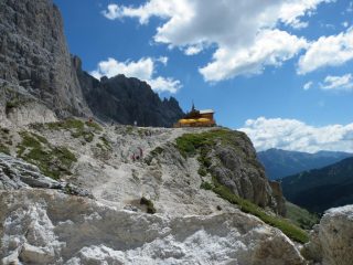 Salendo al Rifugio Preuss
