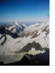 L'Aletschhorn dal Finsteraarhorn