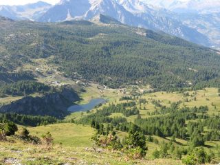 Il Lago Nero dalla cima