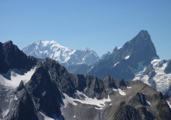 Bianco e Jorasses dal Fourchon