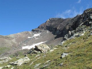 La Testa Grigia salendo