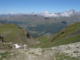 Dal Colle Pinter verso Champoluc