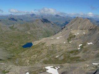 perla blu a volo d'aquila