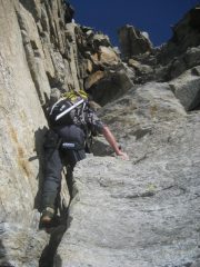 Immagine caratteristica del percorso di salita