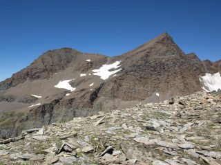 Grande e Petit Aiguille Rousse (viste da Aiguille de Gontier)