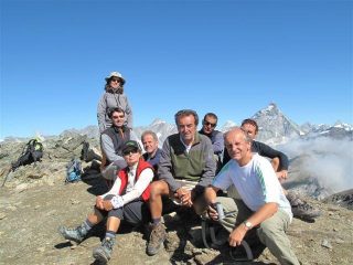 Foto ricordo in vetta