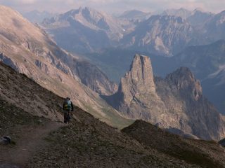 Discesa da Favola sul Gruppo Provenzale Castello