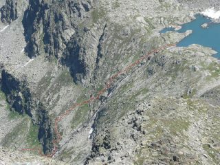 Ferrata del lago Pietra Rossa