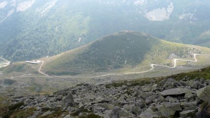 Discesa verso l'Alpe di Sellery