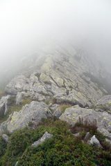 In cresta visibilità nulla...