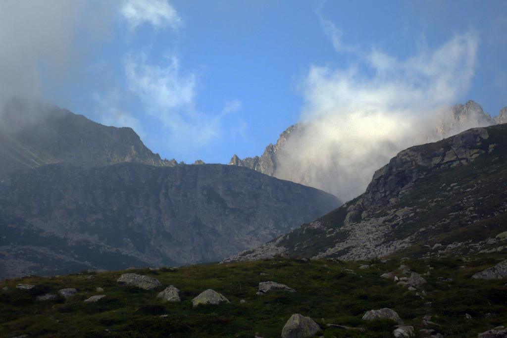Una breve schiarita sui monti dell'Orsiera