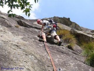 il 12° tiro della via Tommy