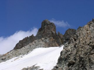 pendii finali prima della cresta