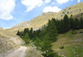 Verso il ponticello sulla Trancoulette