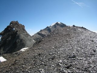 Le Ciamarelle dalla vetta della Chalanson