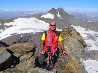 Renato sulla Piccola Ciamarella