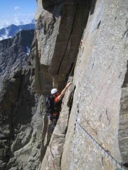 Arrivo in sosta sul secondo tiro