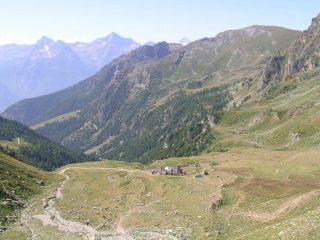 Alpe Champanement, salendo al Chaleby