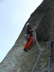 partenza di L6, prima della pioggia