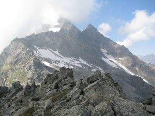 Le Levanna dalla cresta di salita