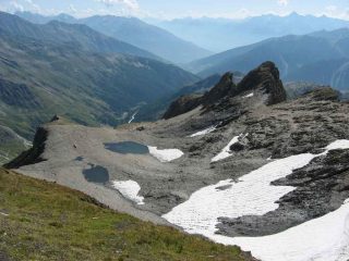 La parte alta della gita