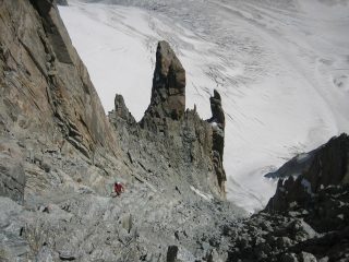 Piccolissimo sulla rampa di sfasciume