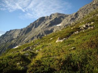 verso il p.sso delle Lose e Uia di Mombran 