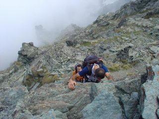 ultimi metri di salita