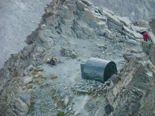 il piccolo bivacco...