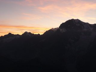 Tramonto sul Bianco