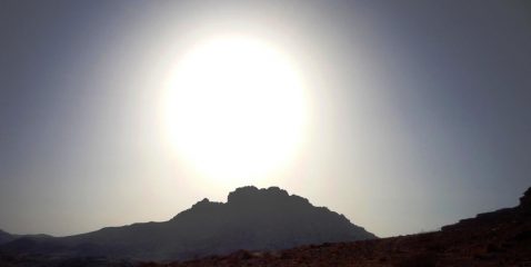 aureola solare sul sacro monte