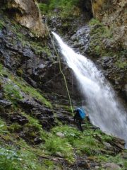 bella cascata sull'Arpisson