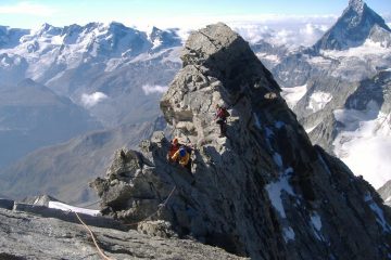 tra l'anticima e la cima