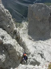 il vallone con la P.ta Emma