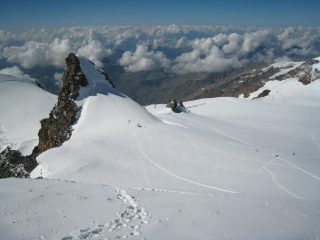 Schwarzhorn e Piramide Vincent