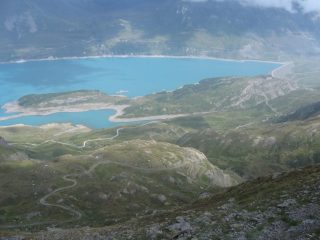 Scendendo a piedi verso il forte Pattacreuse